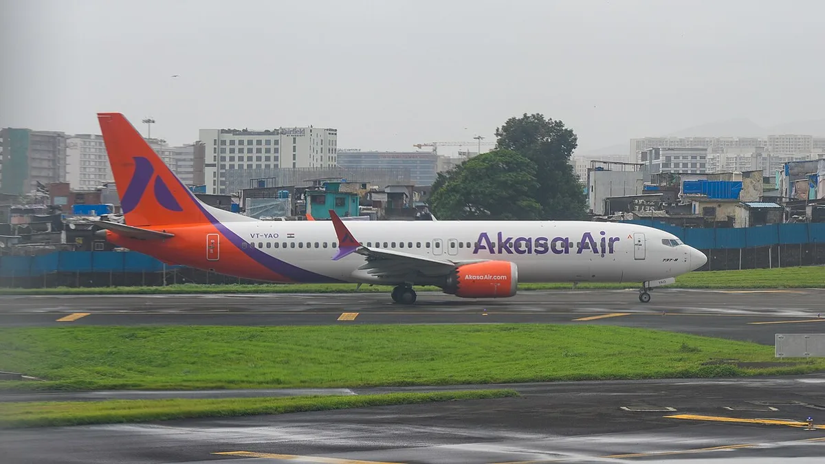 Boeing 737 MAX aircraft on an airport taxiway