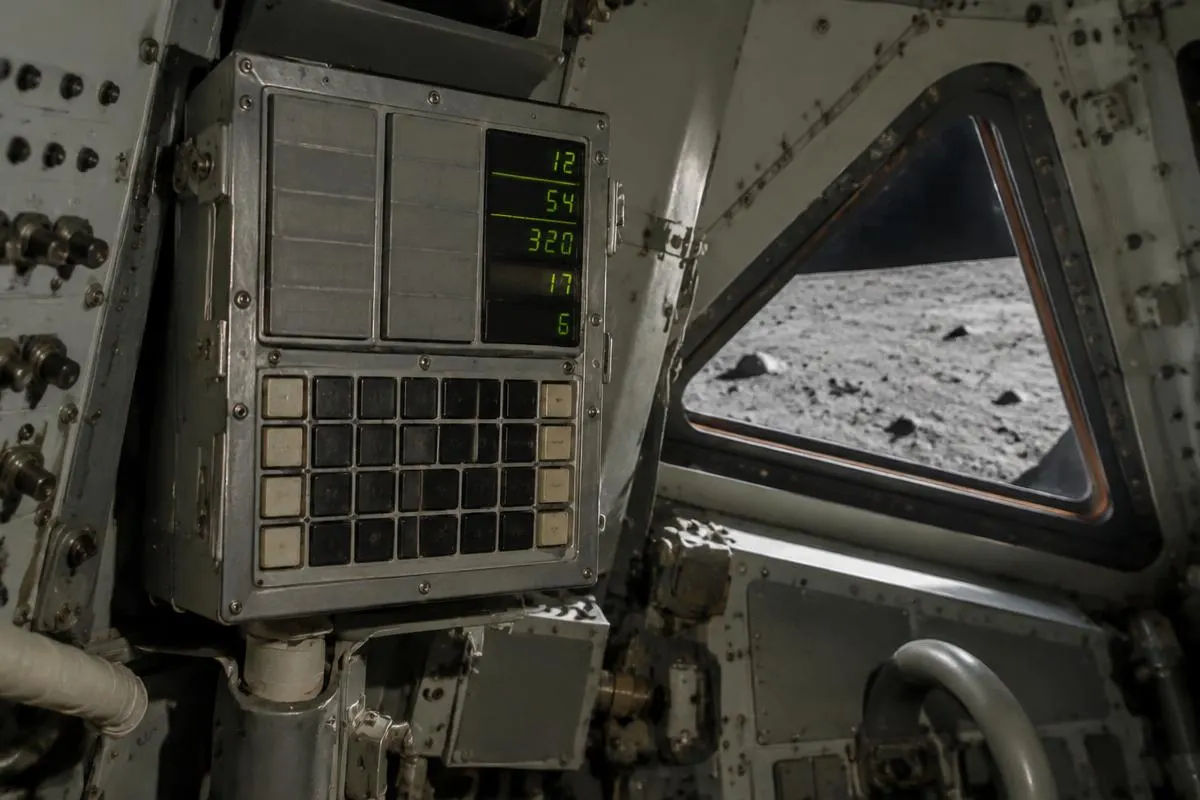 Illustrative photo for Apollo 11 guidance computer software