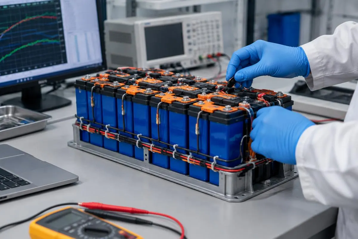 Illustrative photo for Boeing 787 lithium-ion batteries